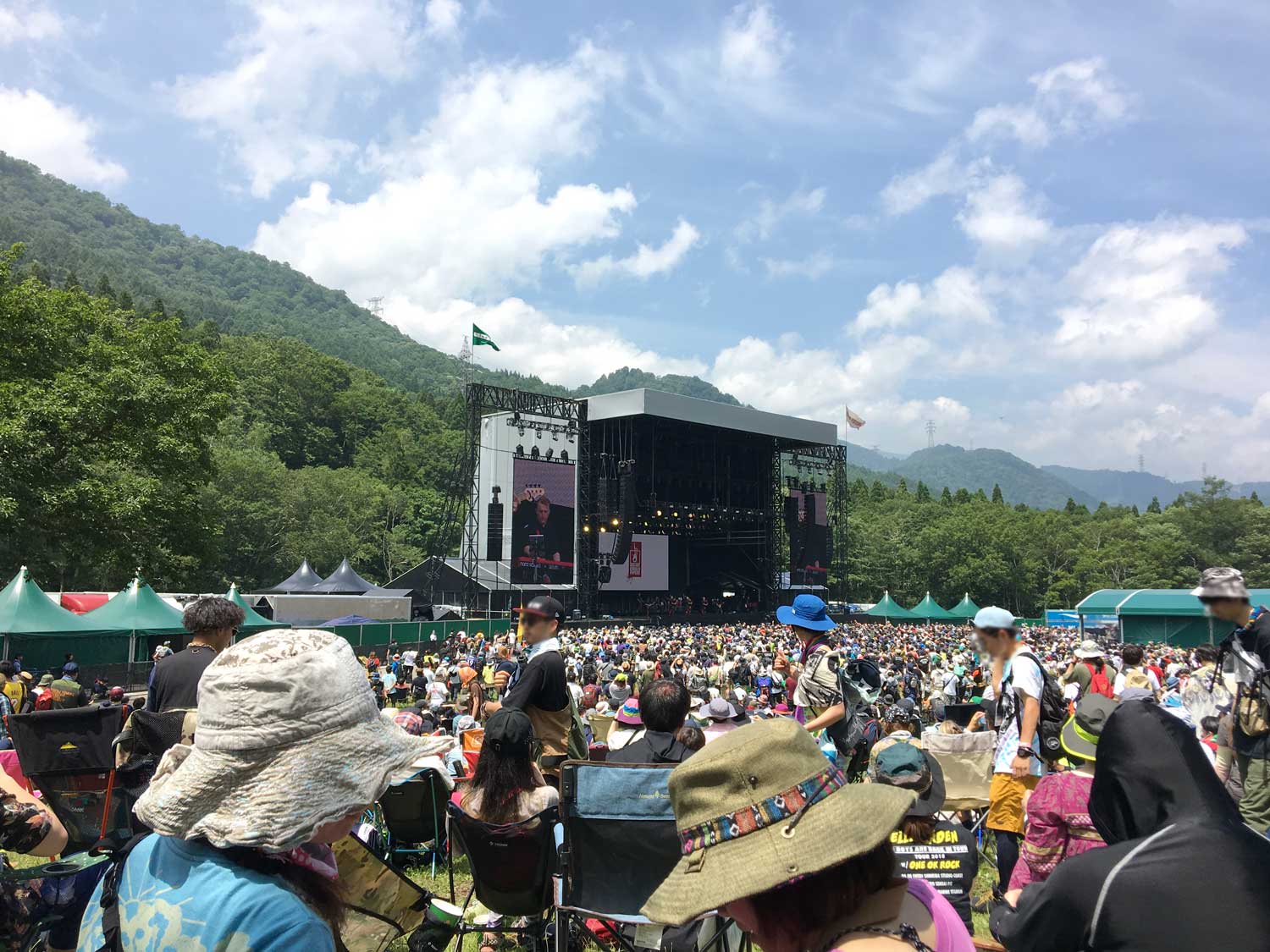 40代女子はじめてのフジロック2019 参加レポ 1日目